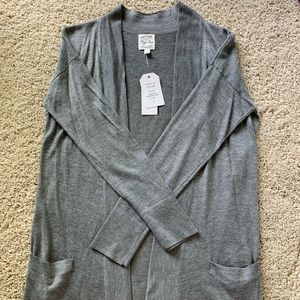 SOLD NWT Grey Cardigan